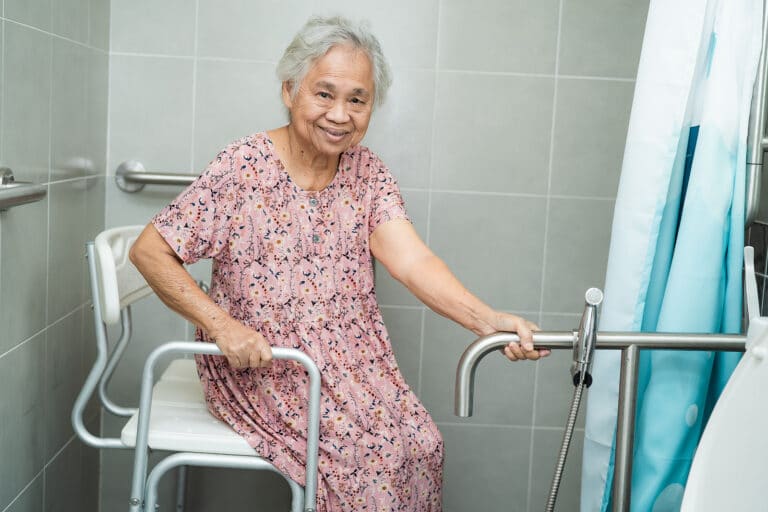 Tips for Bathing and Toileting an Elderly Parent